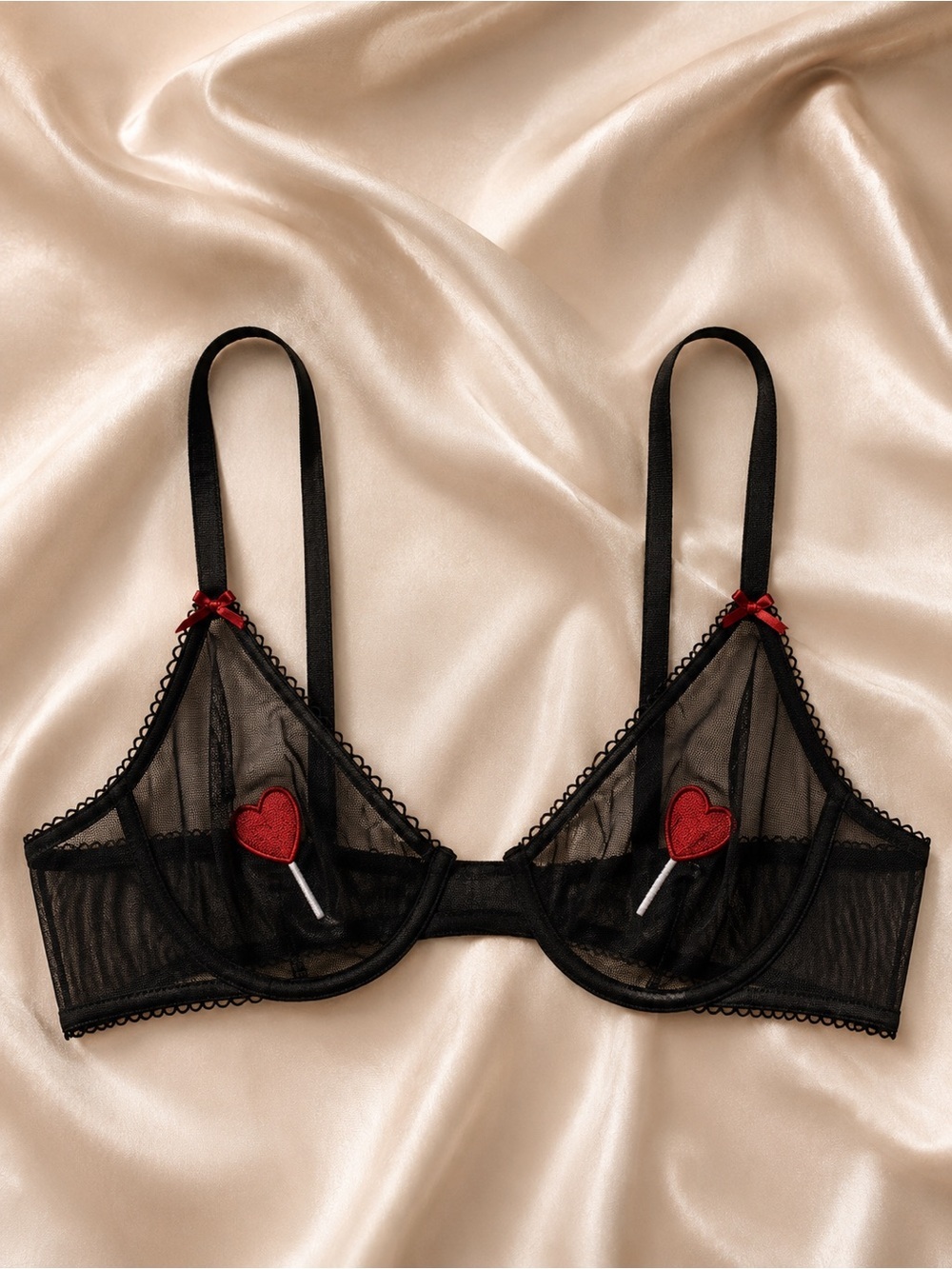Victoria’s Secret Heart Lollipop bra 34DD NWT